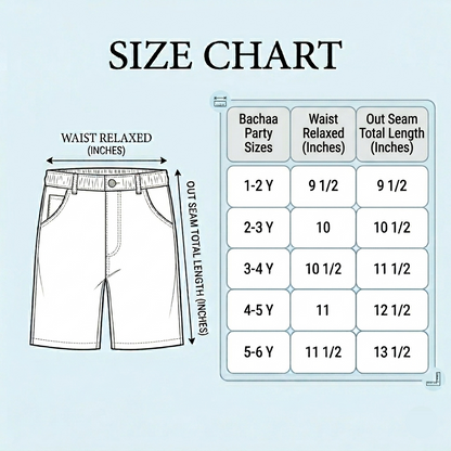 Kido Buzz® Girls Denim Coord Set – Summer Outfit