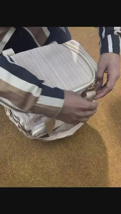 Kido Buzz® Baby Girl Diaper Bag for Moms – Stylish Mother Maternity Hospital & Travel Organizer