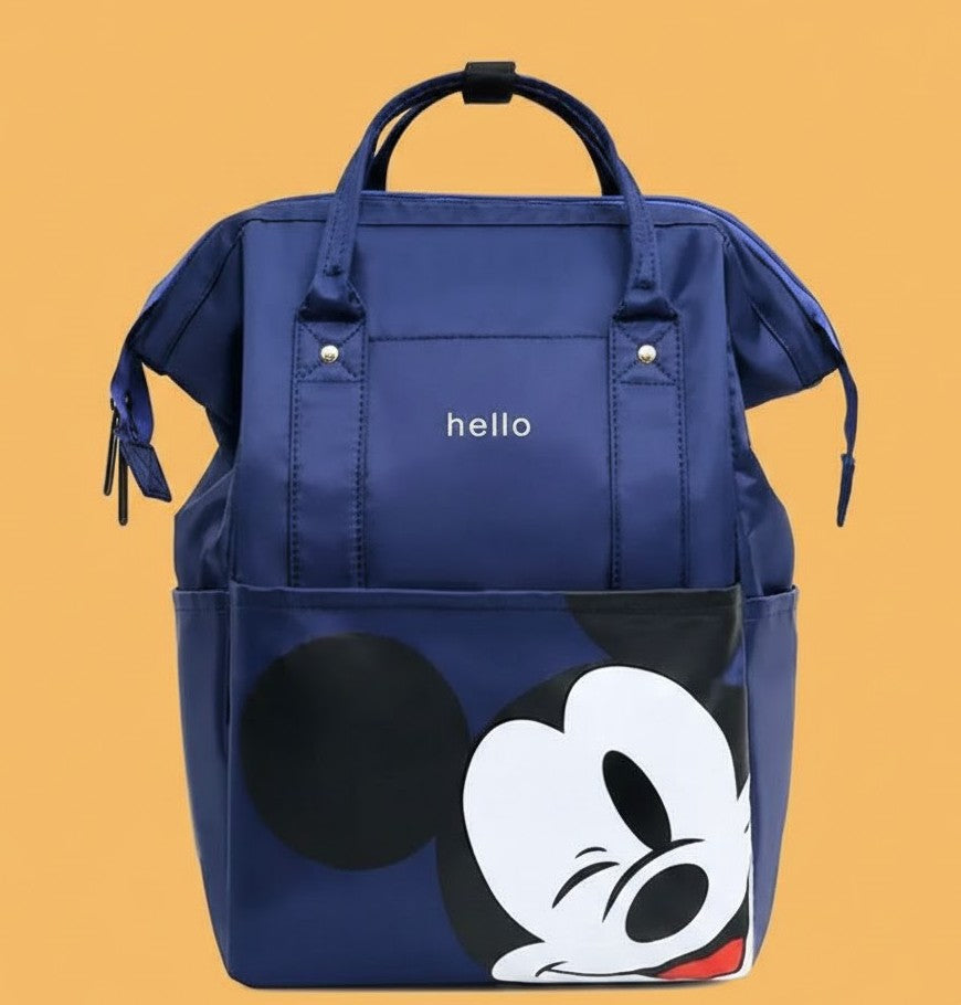 Kido Buzz® Mickey Mouse Diaper Bag for Baby Boys – Mother Maternity Hospital & Travel Organizer