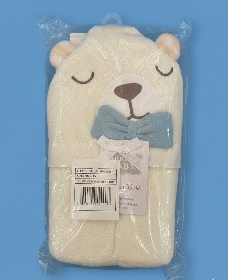 Kido Buzz® Hooded Cartoon Towels for Kids – Soft Baby & Children Bathrobe Towel
