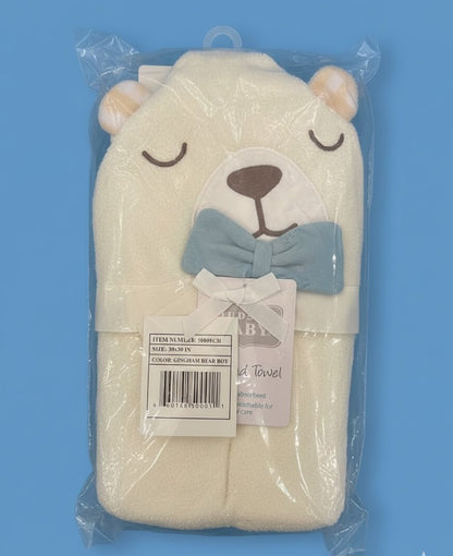 Kido Buzz® Hooded Cartoon Towels for Kids – Soft Baby & Children Bathrobe Towel
